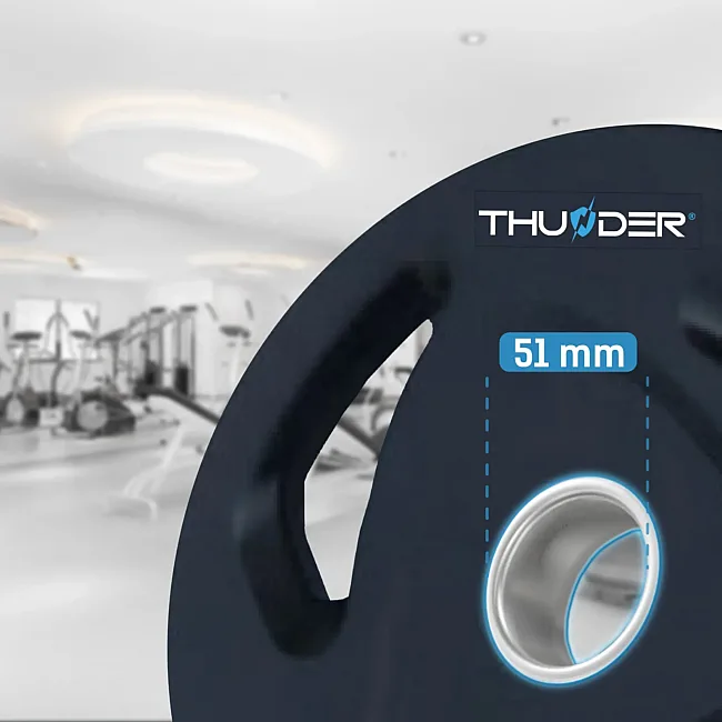 Диск олимпийский THUNDER 15 кг