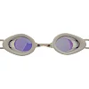 Стартовые очки для плавания радужные линзы MADWAVE STREAMLINE Rainbow M045703 (Белый)