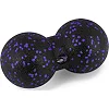 Массажный набор PowerPlay PP_4015 EPP Foam Roller Set 4in1 (2-я роллы + 2-я мячи) Черно-Фиолетовый