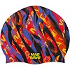 Шапочка для бассейна силиконовая для взрослых MADWAVE Flame M055458 (Разноцветный)
