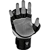 Тренувальні рукавиці RDX GRAPPLING GLOVES REX T6 PLUS чорний, жовтий, білий