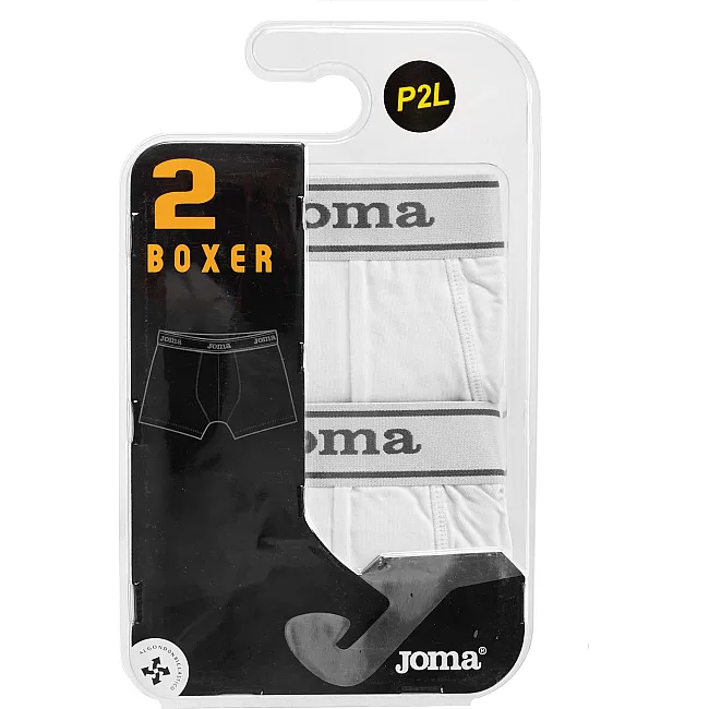 Трусы боксеры мужские JOMA UNDERWEAR 100808-200 2штуки (Белый)