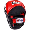 Лапа боксерская изогнутая тренировочная кожа FAIRTEX BO-3362 (Желтый)