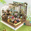 Конструктор 3D міні-будинок Robotime Rolife Miller's Flower House DG108