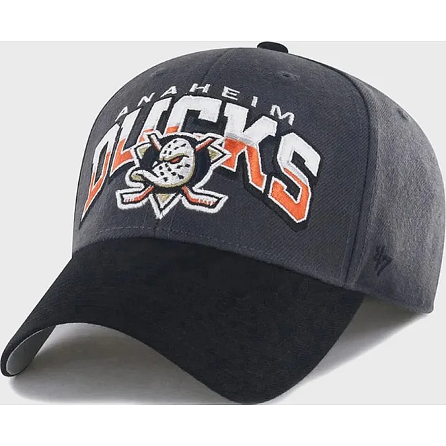 Кепка (MVP) 47 Brand SPLIT BLOCK ANAHEIM DUCKS темно-сірий One Size