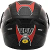 Мотошлем Трансформер VGV MT-3294 (Серый-красный)
