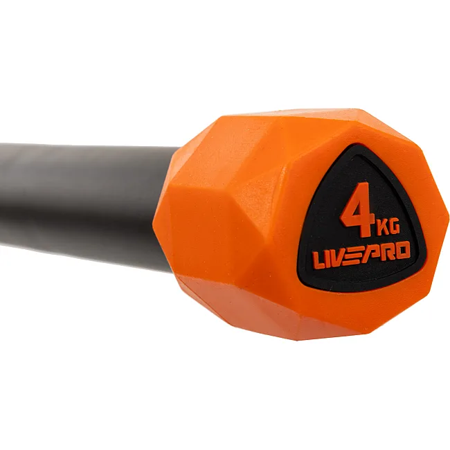 Бодибар Body Bar LiveUp LP8145-4 вес 4кг