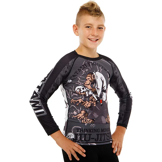 Рашгард лонгслів дитячий SP-SPORT

 MONKEY JIU-JITSU 9534B BO-3624 (Чорний)
