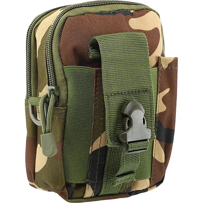Подсумок тактический SP-SPORT ZK-5514 17x12x8см (Камуфляж Woodland)