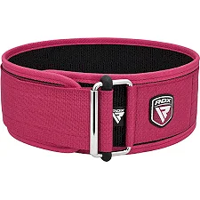 Пояс для тяжелой атлетики RDX RX1 Weight Lifting Belt PINK
