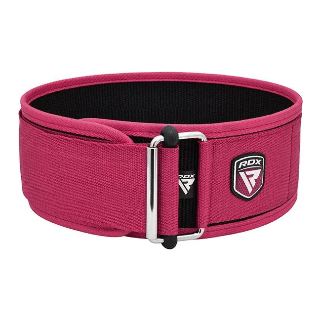 Пояс для тяжелой атлетики RDX RX1 Weight Lifting Belt PINK