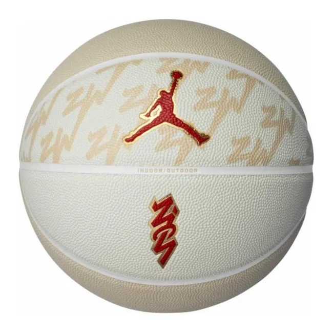 М'яч баскетбольний Nike JORDAN ALL COURT 8P Z WILLIAMSON DEFLATED TEAM GOLD/WHITE/METALLIC GOLD/UNIV