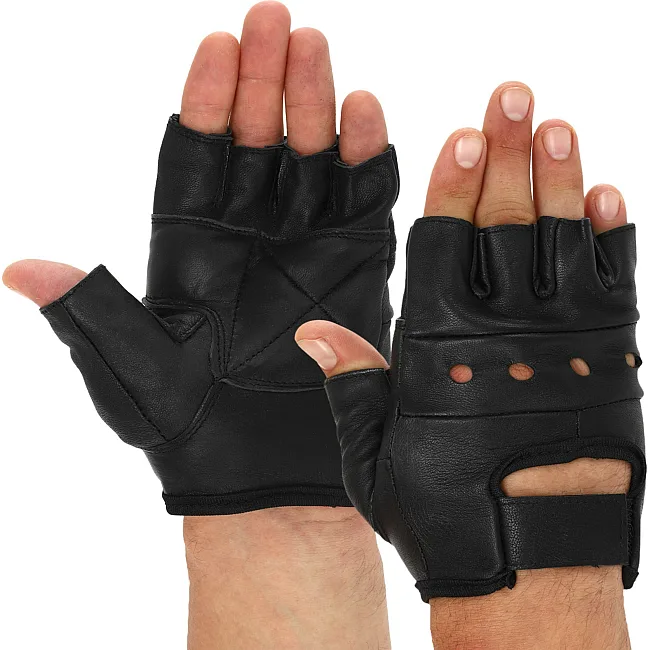 Перчатки для фитнеса и тяжелой атлетики кожаные MATSA
 SPORT WorkOut BC-0004