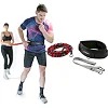 Лента-эспандер для упражнений inSPORTline Byfaster 2600 260 см/29 кг черно-красная