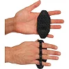 Накладки на ладони грипсы Gym Grips для силовых тренировок и турника нескользящие силиконовые SP-SPORT TA-6742 2 шт (Черный)