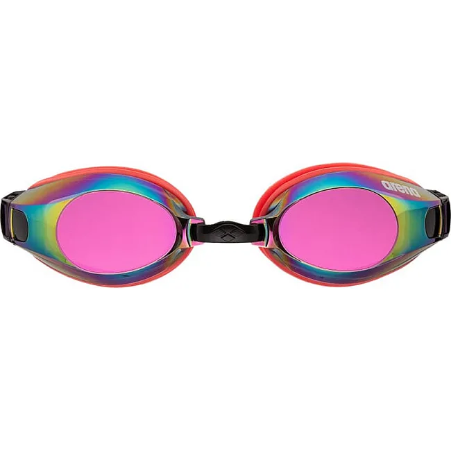 Очки для плавания Arena ZOOM X-FIT MIRROR коралловый, синий, фиолетовый