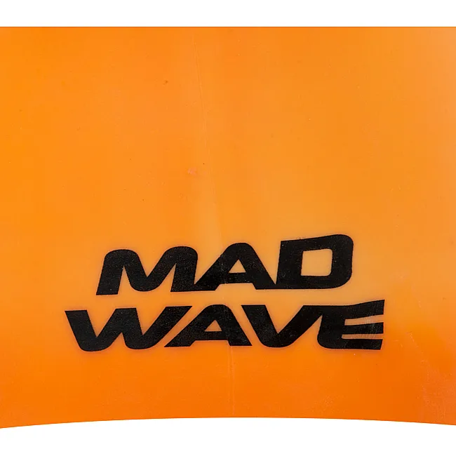 Шапочка для бассейна
 силиконовая для взрослых MADWAVE
 RESPECT reversible M055024 (Оранжевый-серый)