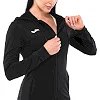 Спортивная кофта
 женская на молнии с капюшоном JOMA

 SCULPTURE II 901861-100 (Черный)