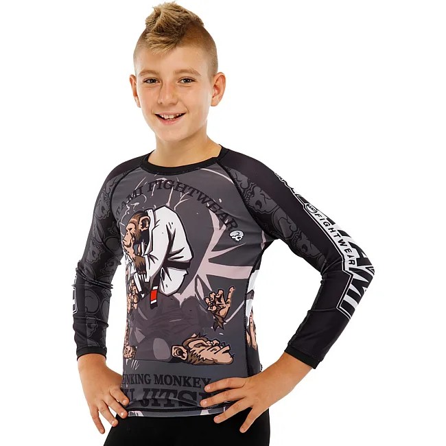 Рашгард лонгслів дитячий SP-SPORT

 MONKEY JIU-JITSU 9534B BO-3624 (Чорний)