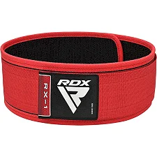 Пояс для тяжелой атлетики RDX RX1 Weightifting Belt RED