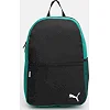 Рюкзак PUMA teamGOAL Backpack Core 17L черный, зелёный 28x14x43 см