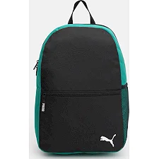 Рюкзак PUMA teamGOAL Backpack Core 17L черный, зелёный 28x14x43 см