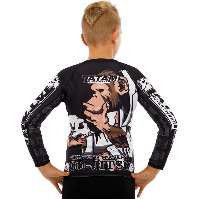 Рашгард лонгслів дитячий SP-SPORT

 MONKEY JIU-JITSU 9534B BO-3624 (Чорний)
