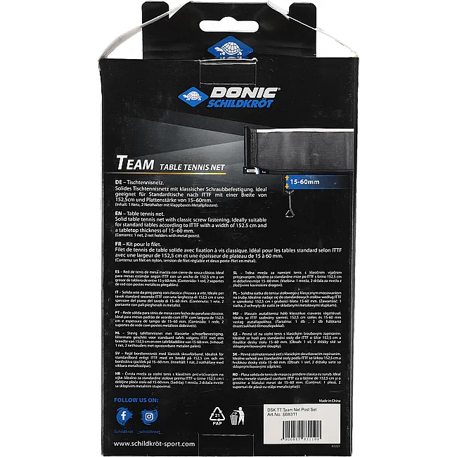 Сетка для настольного тенниса DONIC TEAM MT-808311