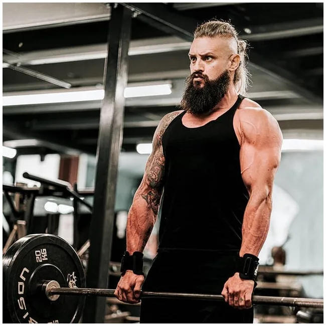 Крюки для тяги на запястье RDX W5 Gym Hook Strap Black Plus