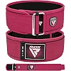 Пояс для тяжелой атлетики RDX RX1 Weight Lifting Belt PINK