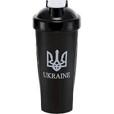 Шейкер для спортивного питания SP-SPORT UKRAINE FI-9880 600мл (Черный)