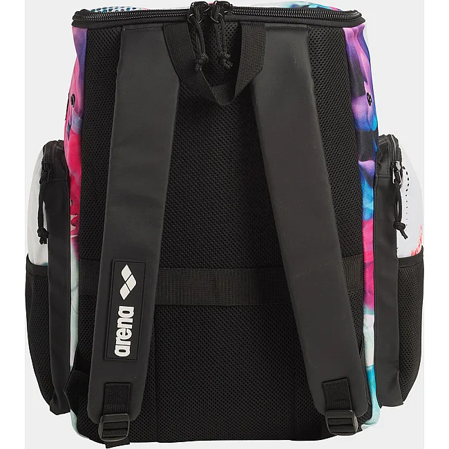 Спортивный рюкзак Arena SPIKY III BACKPACK 35 ALLOVER 35L черный, белый, голубой 30x23x46 см