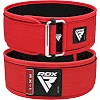 Пояс для тяжелой атлетики RDX RX1 Weightifting Belt RED