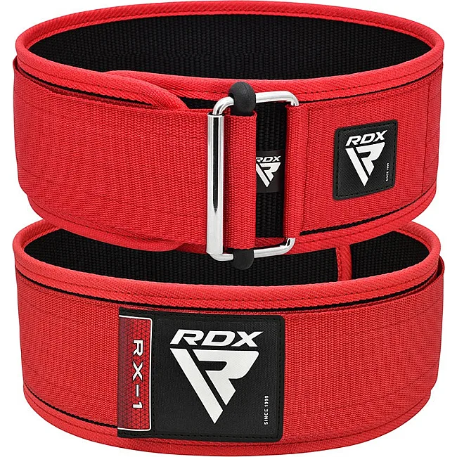 Пояс для тяжелой атлетики RDX RX1 Weightifting Belt RED