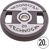 Блины диски полиуретановые 2 Handle металлическая втулка TECHNOGYM TG-1837-20 51мм 20кг
