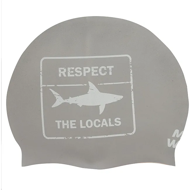 Шапочка для бассейна
 силиконовая для взрослых MADWAVE
 RESPECT reversible M055024 (Оранжевый-серый)