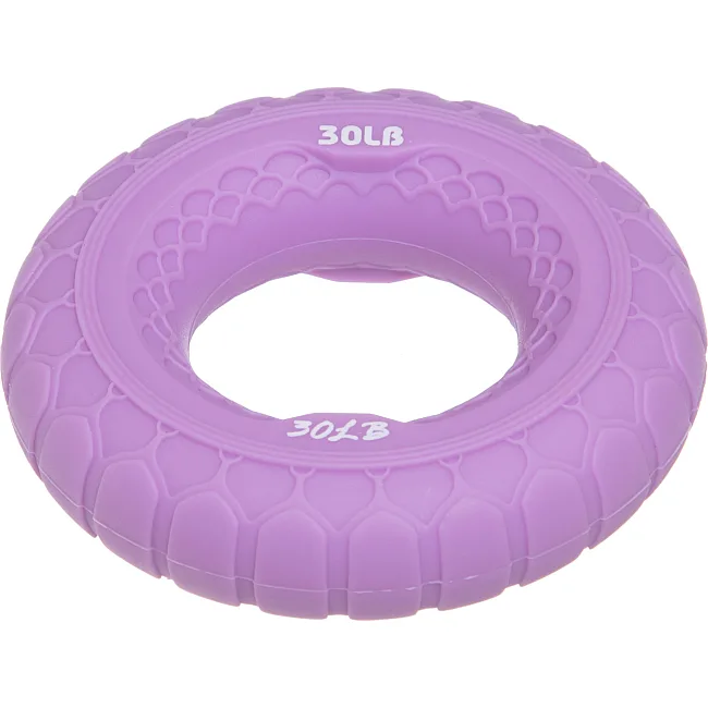 Кистевой эспандер кольцо JELLO FI-3813 1шт ø7см нагрузка 9-23кг (Фиолетовый)