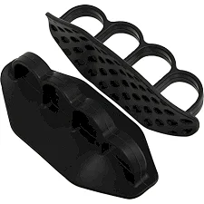 Накладки на долоні грипси Gym Grips для силових тренувань та турніка силіконові нековзні SP-SPORT TA-6742 2 шт (Чорний)