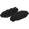 Накладки на ладони грипсы Gym Grips для силовых тренировок и турника нескользящие силиконовые SP-SPORT TA-6742 2 шт (Черный)