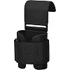 Крюки для тяги на запястье RDX W5 Gym Hook Strap Black Plus