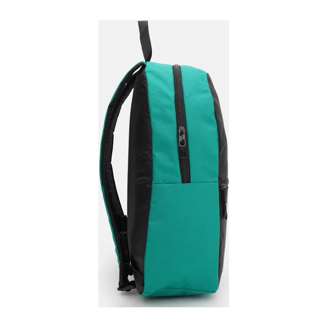 Рюкзак PUMA teamGOAL Backpack Core 17L черный, зелёный 28x14x43 см