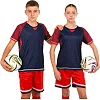 Дитяча футбольна форма
 комплект футболка та шорти SP-SPORT

 FB09 22-M (Темно-синій-червоний)
