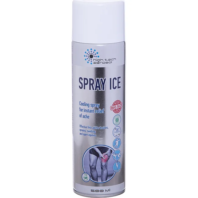 Спортивная заморозка
 обезбаливающий охлаждающий спрей SP-PLANETA
 HTA SPRAY ICE VP-2969 500мл