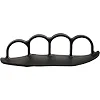 Накладки на ладони грипсы Gym Grips для силовых тренировок и турника нескользящие силиконовые SP-SPORT TA-6742 2 шт (Черный)