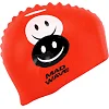 Шапочка для басейну
 силіконова юніорська MADWAVE
 Junior EMOJI M057308 (Червоний)