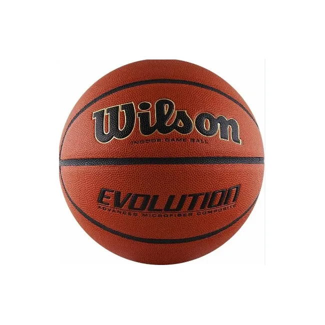 Мяч баскетбольный Wilson Evolution brown size 7, ст. WTB0516