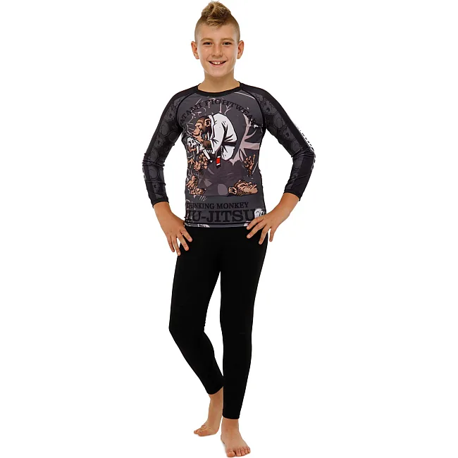 Рашгард лонгслів дитячий SP-SPORT

 MONKEY JIU-JITSU 9534B BO-3624 (Чорний)