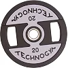 Блины диски полиуретановые 2 Handle металлическая втулка TECHNOGYM TG-1837-20 51мм 20кг