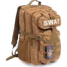 Штурмовой тактический рюкзак SILVER KNIGHT SWAT-3P 40x23x18см 16л (Хаки)