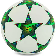 Футбольный мяч SP-SPORT FB-9821 №5 PU (Белый-зеленый)
